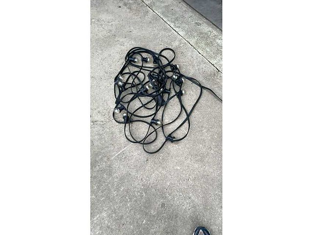 Guirlandes led - prikkabel 20m - 5stuks - afbeelding 3 van  4