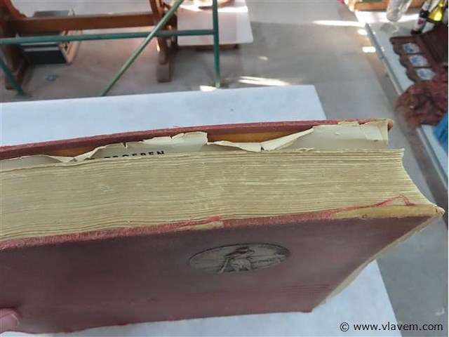 Guldenboek der vuurkaart, slechte staat! - afbeelding 4 van  4