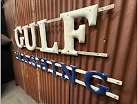 Gulf washing emaille plaat - afbeelding 6 van  8
