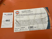 Gulf,syntrac 4t 5w-40 olie/inhoud 200liter - afbeelding 2 van  2