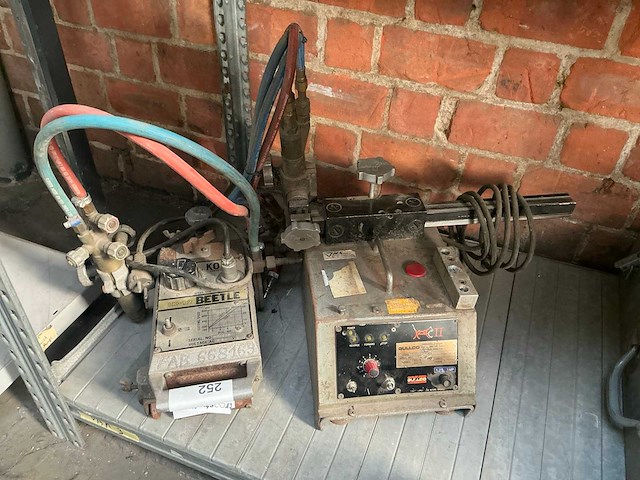 Gullco / koole kat ii / ik 12 beetle autogeen rol snijmachine (2x) - afbeelding 1 van  6