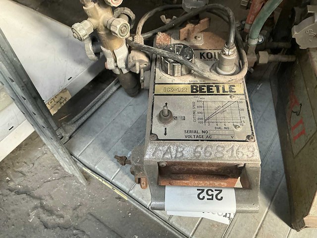 Gullco / koole kat ii / ik 12 beetle autogeen rol snijmachine (2x) - afbeelding 4 van  6