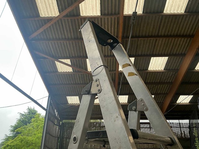 Günzburger aluminium trapladder - afbeelding 3 van  4