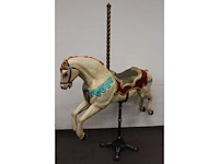 Gustave bayol - belle epoque paard - draaicaroussel - afbeelding 3 van  7