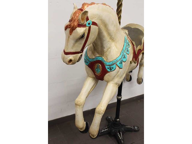 Gustave bayol - belle epoque paard - draaicaroussel - afbeelding 4 van  7