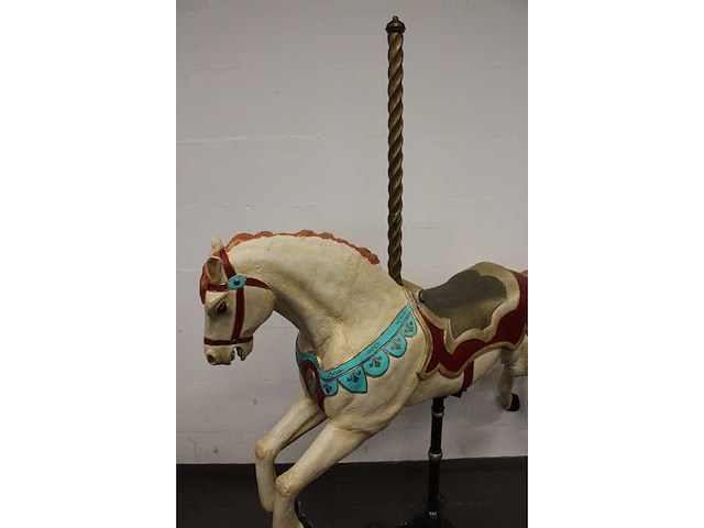 Gustave bayol - belle epoque paard - draaicaroussel - afbeelding 7 van  7