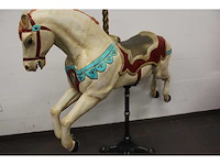 Gustave bayol - belle epoque paard - draaicaroussel - afbeelding 1 van  1