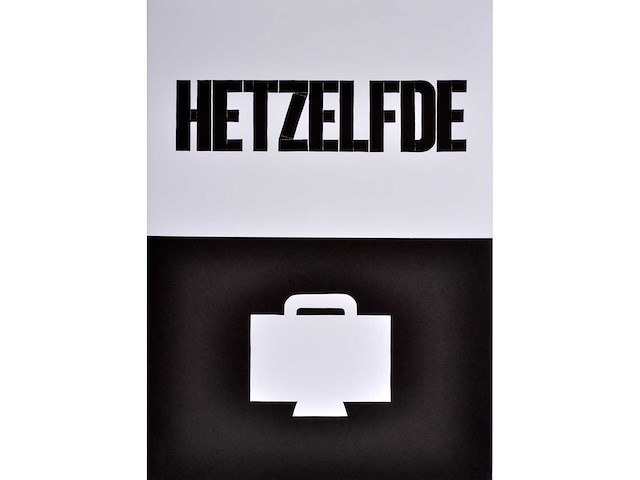 Guy rombouts - hetzelfde - linosnede - 1987 - afbeelding 1 van  7