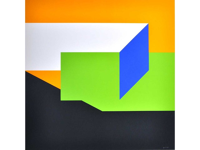 Guy vandenbranden - exodus - zeefdruk - afbeelding 1 van  9