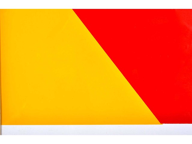 Guy vandenbranden - geometrisch abstracte copmpositie - zeefdruk - afbeelding 3 van  5