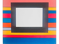 Guy vandenbranden - geometrische compositie - kleurenzeefdruk - afbeelding 6 van  11
