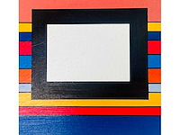Guy vandenbranden - geometrische compositie - kleurenzeefdruk - afbeelding 2 van  5