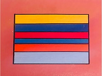 Guy vandenbranden - geometrische compositie - kleurenzeefdruk - afbeelding 3 van  5