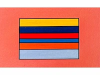 Guy vandenbranden - geometrische compositie - kleurenzeefdruk - afbeelding 4 van  11