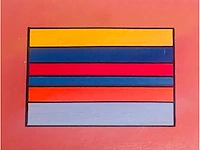 Guy vandenbranden - geometrische compositie - kleurenzeefdruk - afbeelding 9 van  11