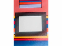 Guy vandenbranden - geometrische compositie - kleurenzeefdruk - afbeelding 10 van  11