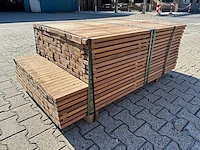Guyana ipé latten geschaafd 650-1550x40x25mm (552x) - afbeelding 3 van  3