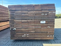 Guyana ipé planken geschaafd 650-1350x140x25mm (308x) - afbeelding 2 van  3