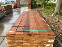 Guyana teak beschoeiingsplanken 3500x150x20mm (72x)
