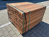Guyana teak planken geschaafd 1000x145x21mm (189x) - afbeelding 3 van  3