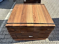 Guyana teak planken geschaafd 1000x145x21mm (189x)