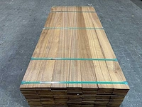 Guyana teak planken geschaafd 1850x140x25mm (42x)