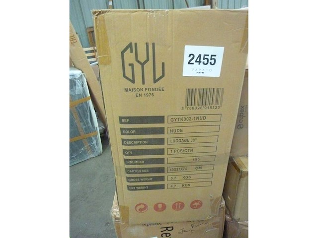 Gyl kofferbak l tijdloze hardside koffer - afbeelding 4 van  12