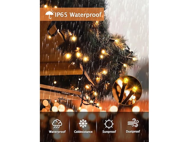 Gylefy kerstlichtketting (100m) - afbeelding 2 van  6