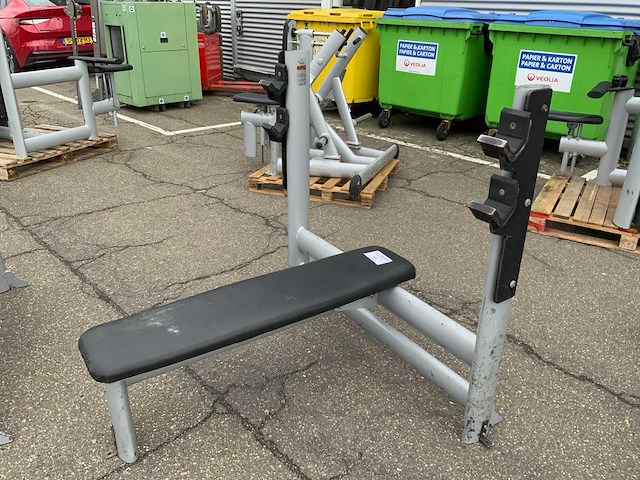 Gym 80 signum olympic flat bench krachtstation - afbeelding 2 van  5