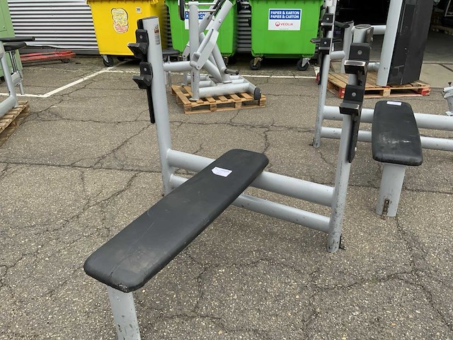 Gym 80 signum olympic flat bench krachtstation - afbeelding 1 van  5