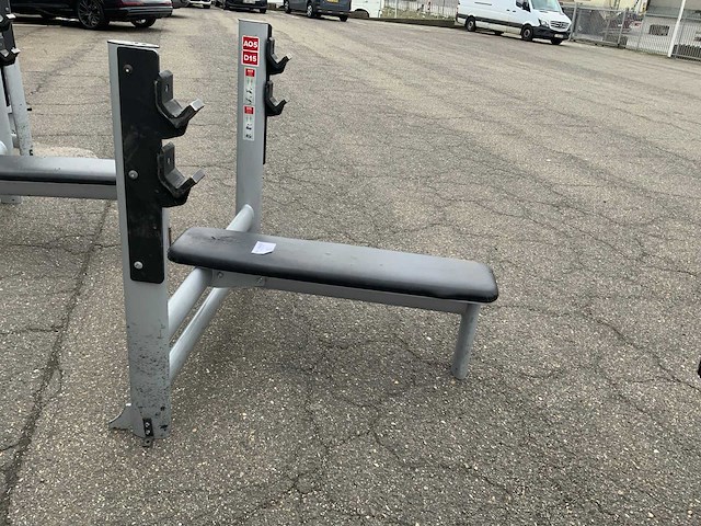 Gym 80 signum olympic flat bench krachtstation - afbeelding 5 van  5