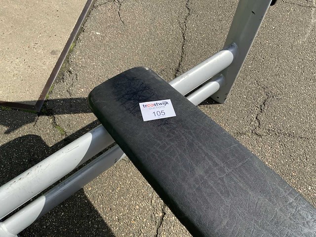 Gym 80 signum olympic flat bench krachtstation - afbeelding 2 van  4
