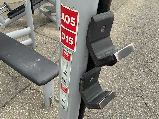 Gym 80 signum olympic flat bench krachtstation - afbeelding 1 van  1