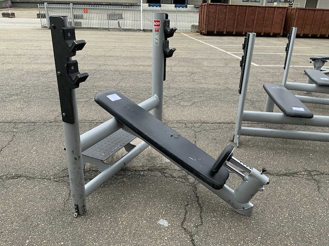 Gym 80 signum olympic incline bench krachtstation - afbeelding 1 van  4
