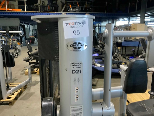 Gym 80 signum triceps extension krachtstation - afbeelding 3 van  5