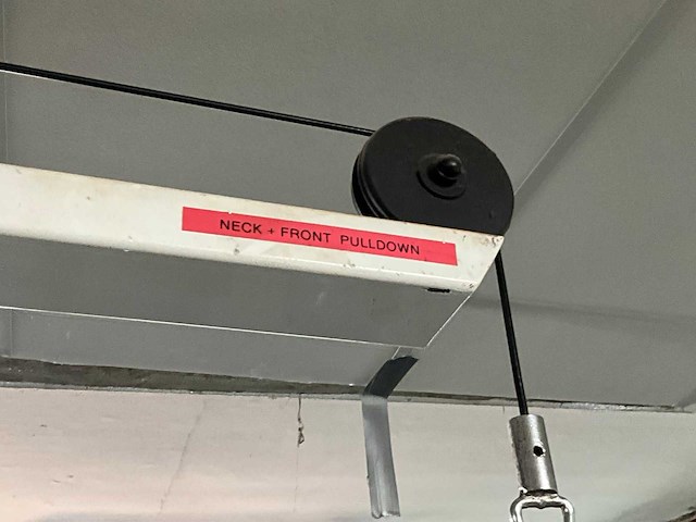 Gym fitness toestel multi pulldown - afbeelding 2 van  12