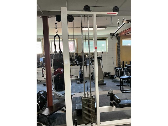 Gym fitness toestel multi pulldown - afbeelding 7 van  12