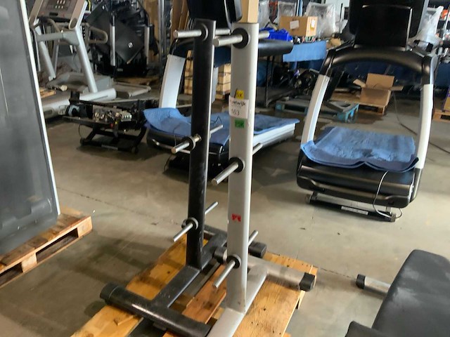 Gym80 2x gewicht standaard 4 stuks krachtstation - afbeelding 1 van  3