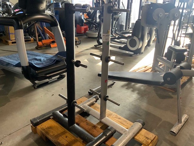 Gym80 2x gewicht standaard 4 stuks krachtstation - afbeelding 2 van  3