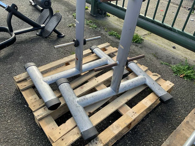 Gym80 2x schijven 50mm opberg bench krachtstation - afbeelding 1 van  2