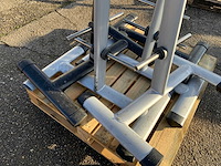 Gym80 4x gewicht standaard 4 stuks krachtstation - afbeelding 3 van  6