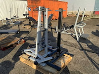 Gym80 4x gewicht standaard 4 stuks krachtstation - afbeelding 1 van  6