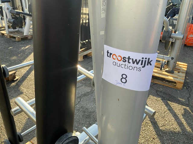 Gym80 4x gewicht standaard 4 stuks krachtstation - afbeelding 5 van  6