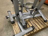 Gym80 4xstuk schijven rek krachtstation - afbeelding 2 van  6