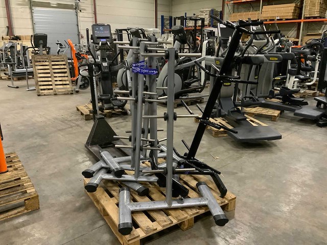 Gym80 5 stuk schijven rek krachtstation - afbeelding 1 van  4