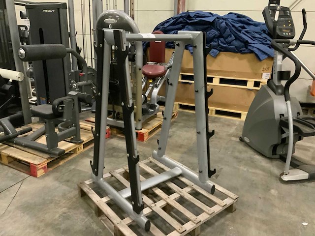 Gym80 8 pair barbell rek krachtstation - afbeelding 1 van  5