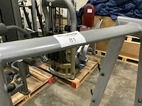 Gym80 8 pair barbell rek krachtstation - afbeelding 2 van  5