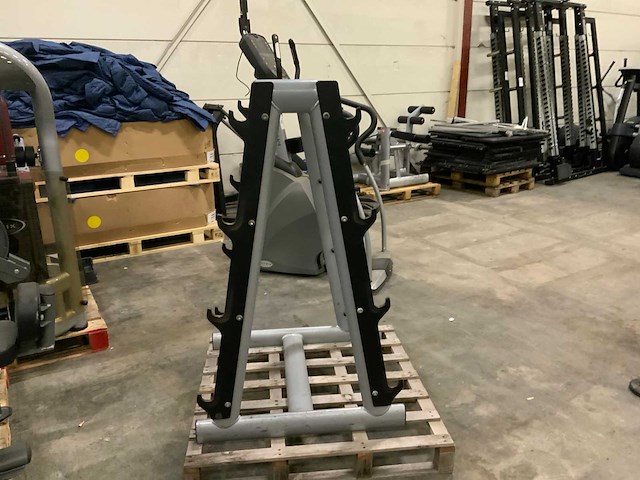 Gym80 8 pair barbell rek krachtstation - afbeelding 4 van  5