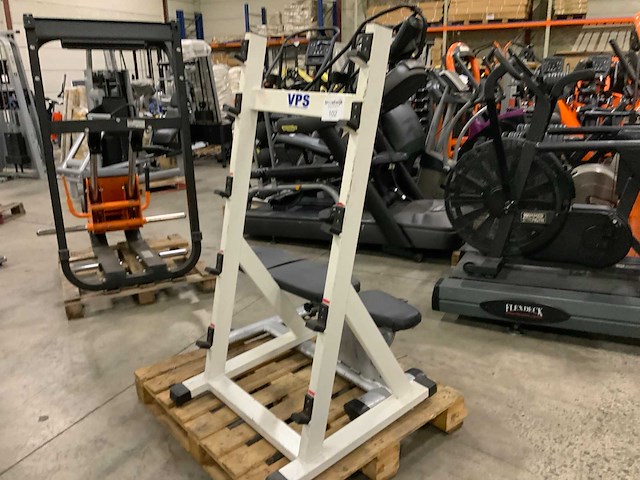 Gym80 adjustable bench barbell rek krachtstation - afbeelding 1 van  3