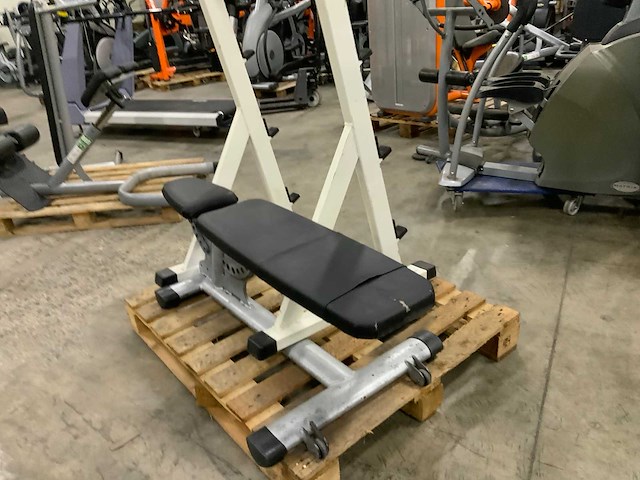 Gym80 adjustable bench barbell rek krachtstation - afbeelding 3 van  3